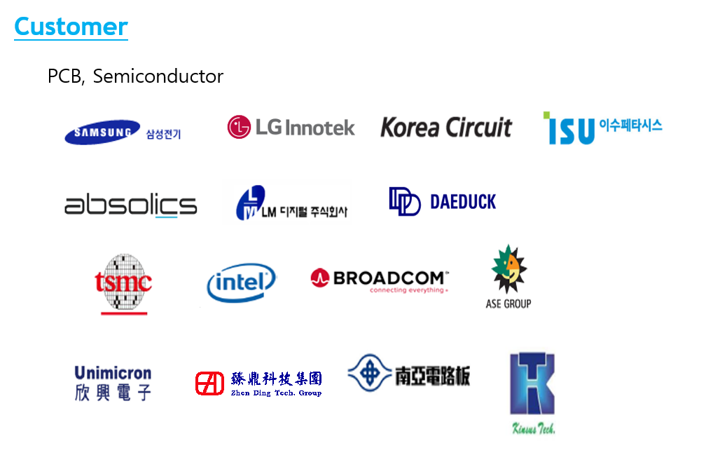 Major Customers Logos